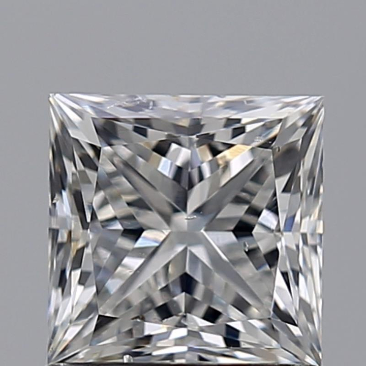 1.00 Carat Princess Loose Diamond, D, SI1, Ideal, GIA Certified | Thumbnail