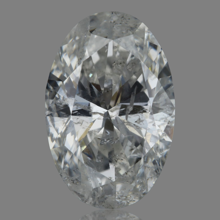 1.02 Carat Oval Loose Diamond, H, I1, Super Ideal, GIA Certified | Thumbnail