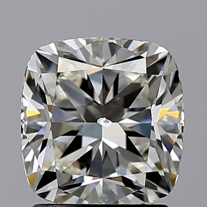 1.51 Carat Cushion Loose Diamond, K, SI2, Ideal, GIA Certified