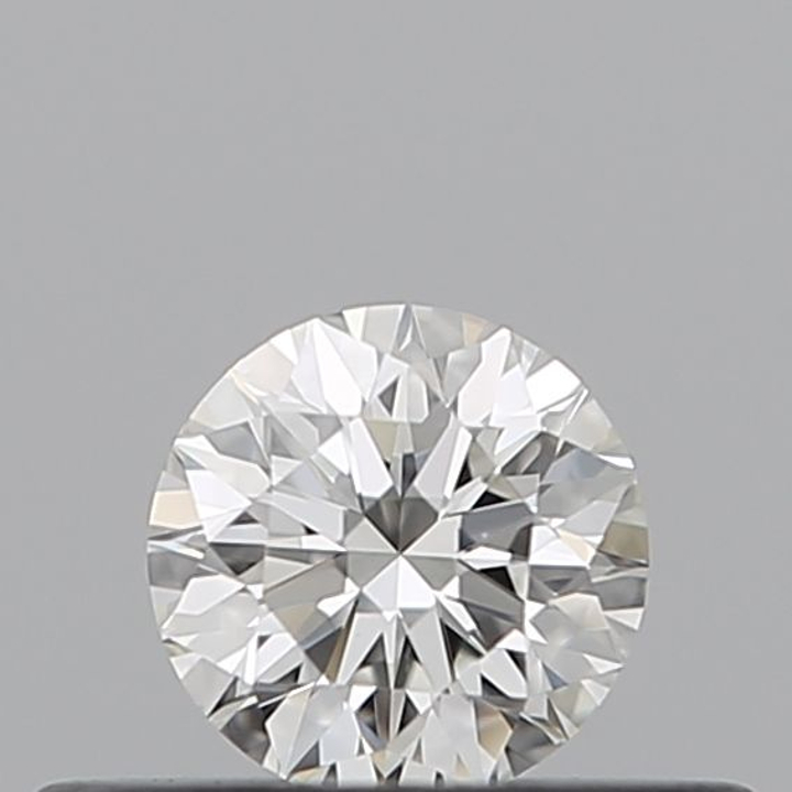 0.23 Carat Round Loose Diamond, H, VVS1, Super Ideal, GIA Certified