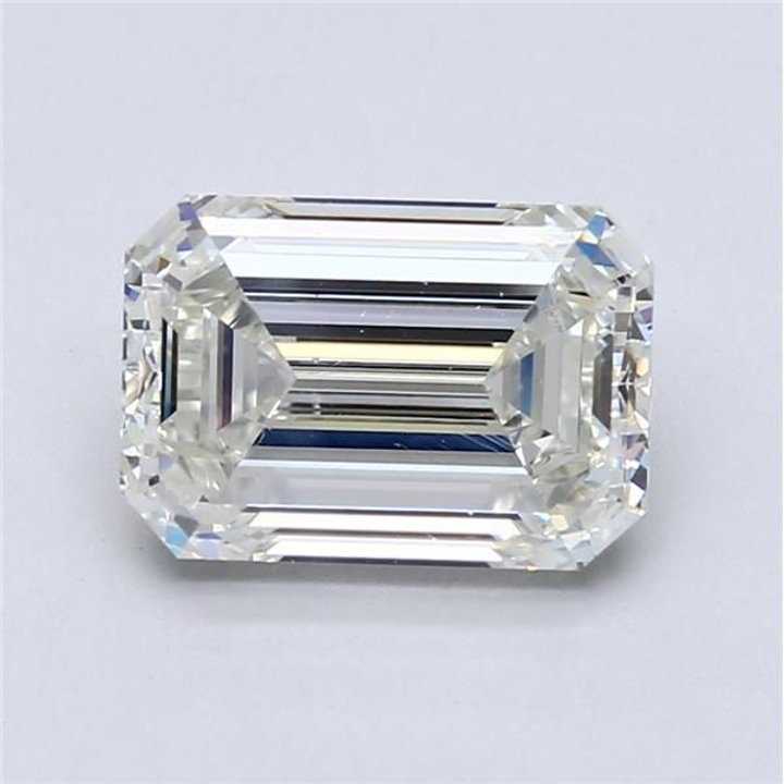 3.50 Carat Emerald Loose Diamond, I, VS2, Super Ideal, GIA Certified