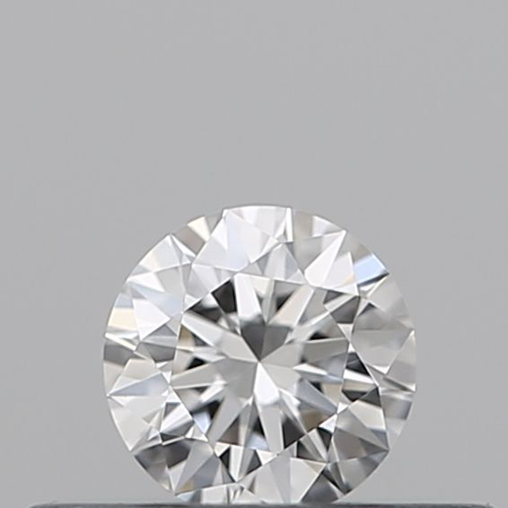 0.19 Carat Round Loose Diamond, E, VVS1, Super Ideal, GIA Certified