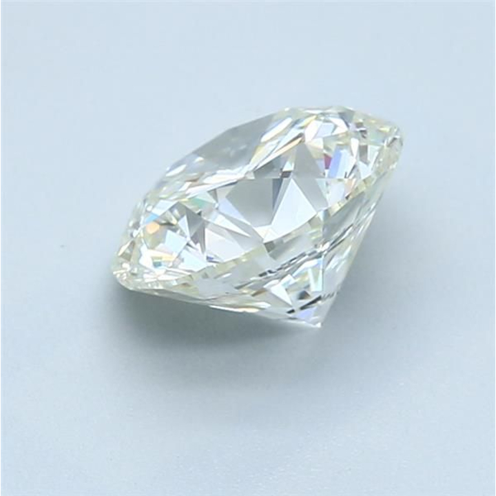 2.01 Carat Round Loose Diamond, J, VVS2, Super Ideal, GIA Certified