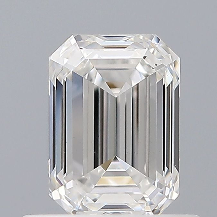 0.61 Carat Emerald Loose Diamond, E, VS2, Super Ideal, GIA Certified