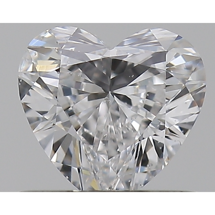 0.50 Carat Heart Loose Diamond, D, SI1, Super Ideal, GIA Certified | Thumbnail