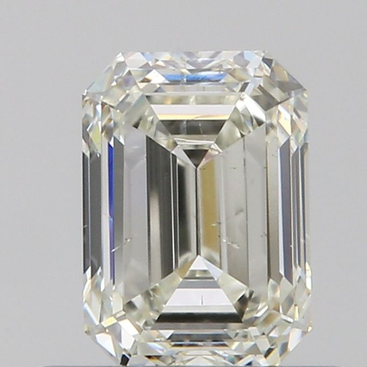0.60 Carat Emerald Loose Diamond, J, SI2, Ideal, GIA Certified