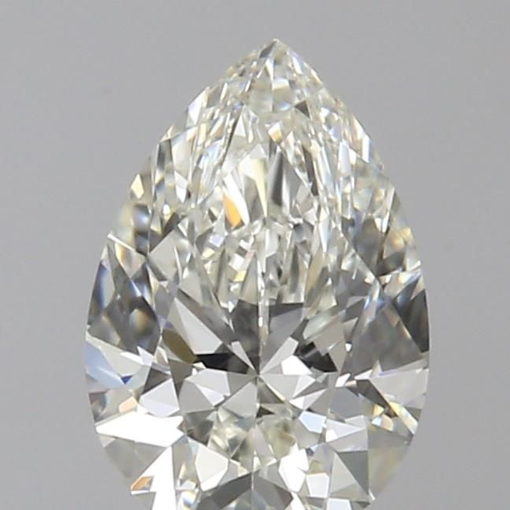 0.41 Carat Pear Loose Diamond, I, IF, Ideal, GIA Certified