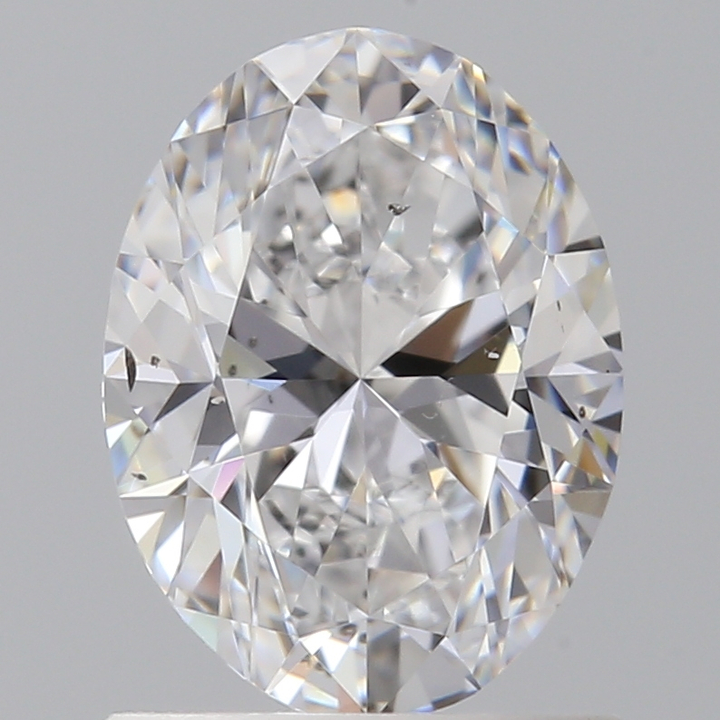 0.90 Carat Oval Loose Diamond, D, SI1, Ideal, GIA Certified | Thumbnail