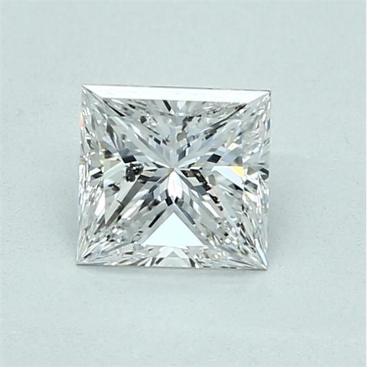 0.82 Carat Princess Loose Diamond, E, I1, Ideal, GIA Certified