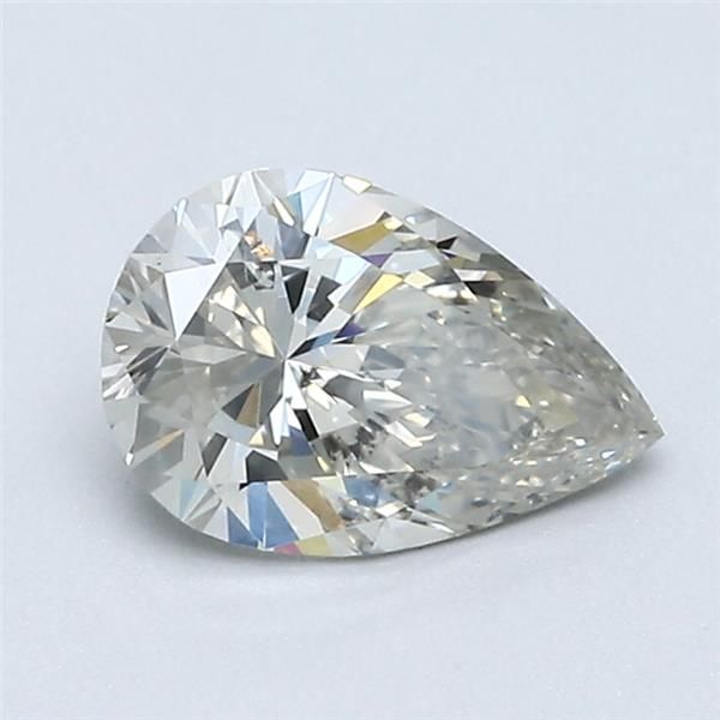 0.81 Carat Pear Loose Diamond, J, SI2, Super Ideal, GIA Certified | Thumbnail