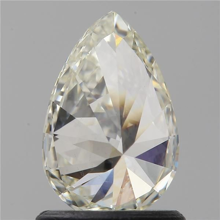 1.00 Carat Pear Loose Diamond, K, VS1, Ideal, GIA Certified