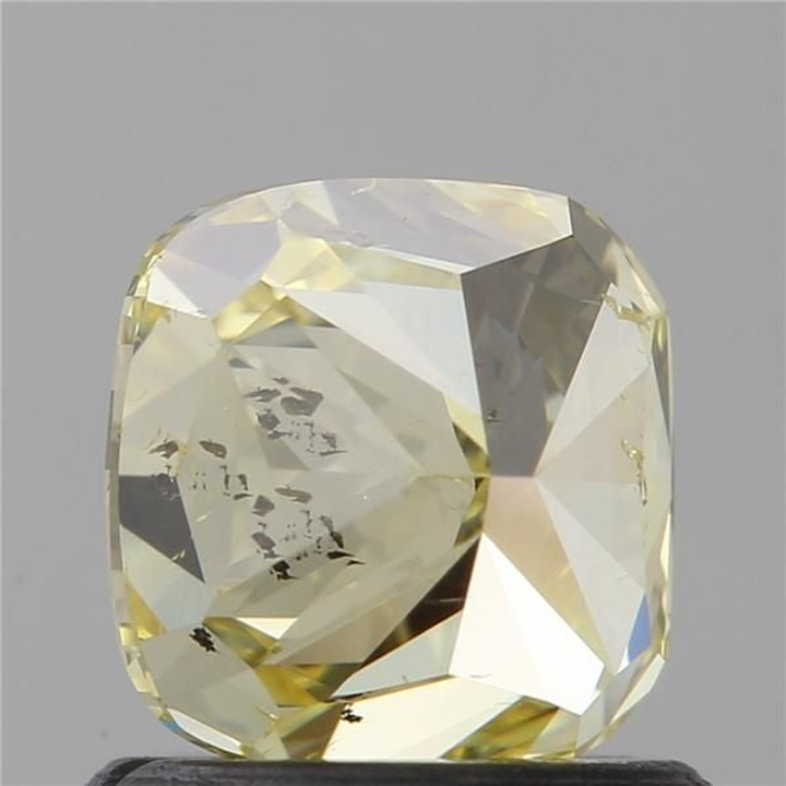 1.04 Carat Cushion Loose Diamond, FANCY DEEP YELLOW, SI1, Ideal, GIA Certified