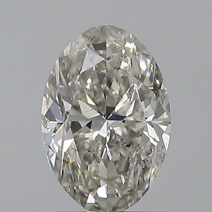 1.01 Carat Oval Loose Diamond, G, SI2, Ideal, GIA Certified | Thumbnail