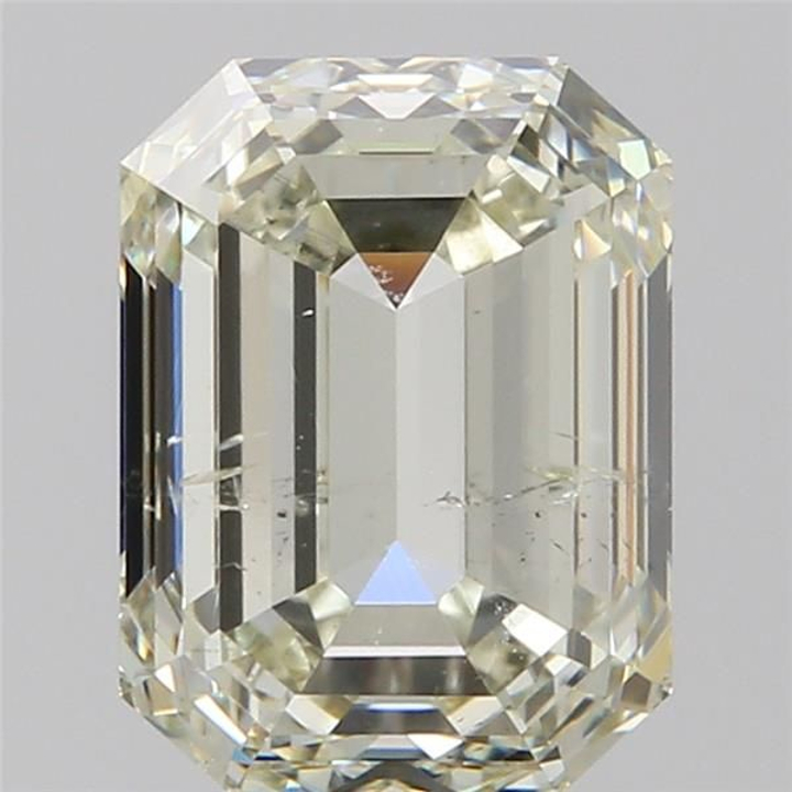 1.54 Carat Emerald Loose Diamond, M, SI2, Super Ideal, GIA Certified | Thumbnail