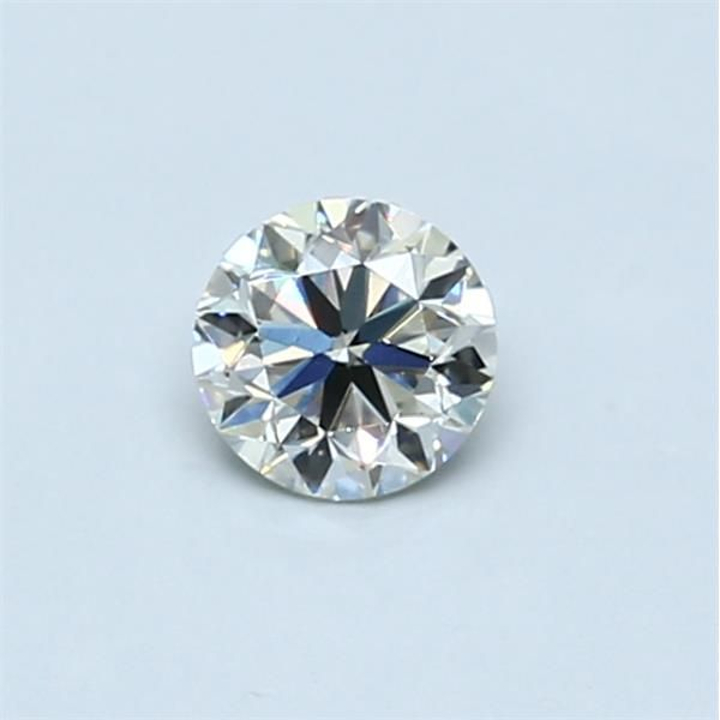 0.40 Carat Round Loose Diamond, J, VS1, Good, GIA Certified