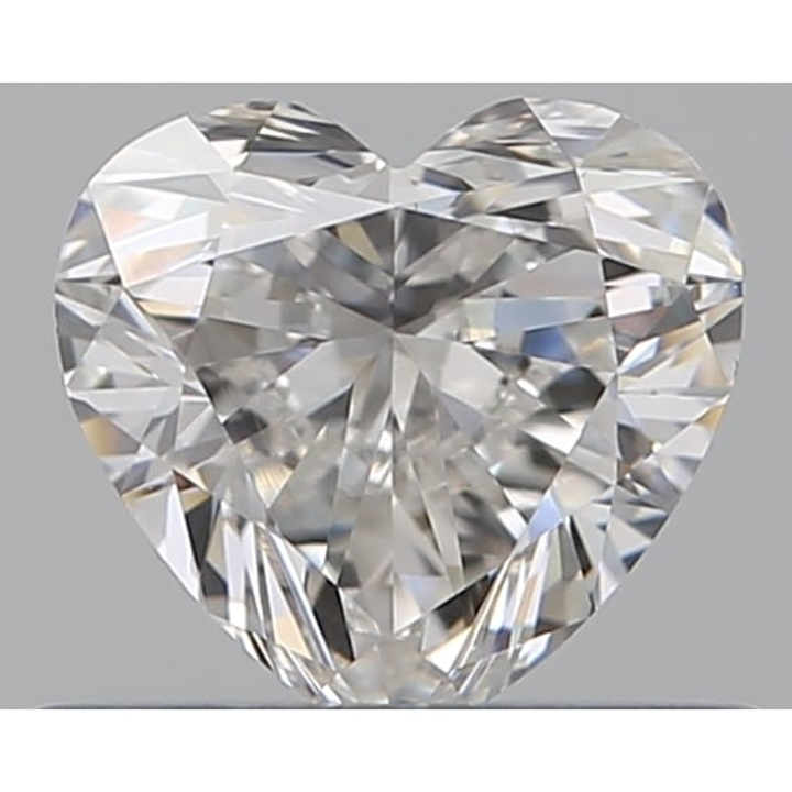 0.48 Carat Heart Loose Diamond, G, VVS2, Super Ideal, GIA Certified | Thumbnail