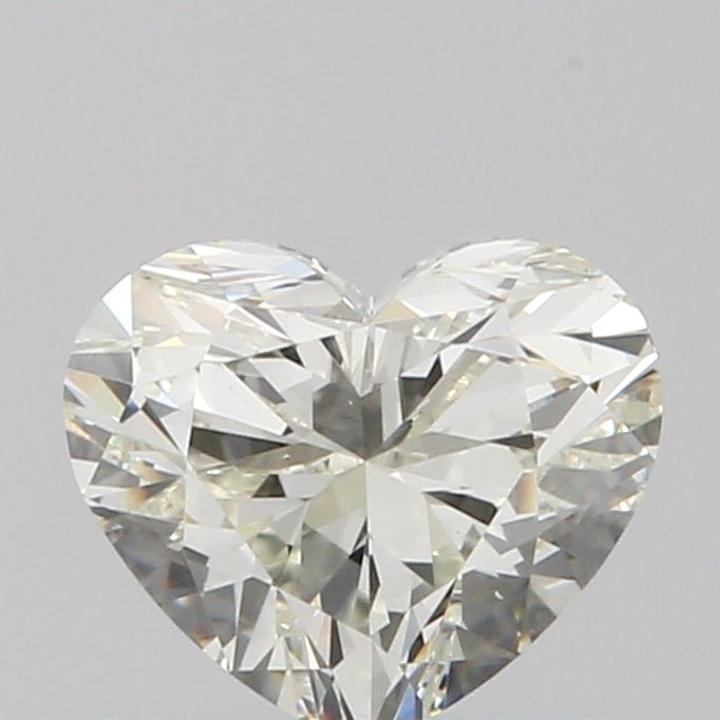 0.60 Carat Heart Loose Diamond, L, VS2, Excellent, GIA Certified