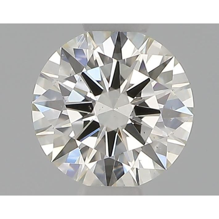 0.42 Carat Round Loose Diamond, J, VS2, Super Ideal, GIA Certified