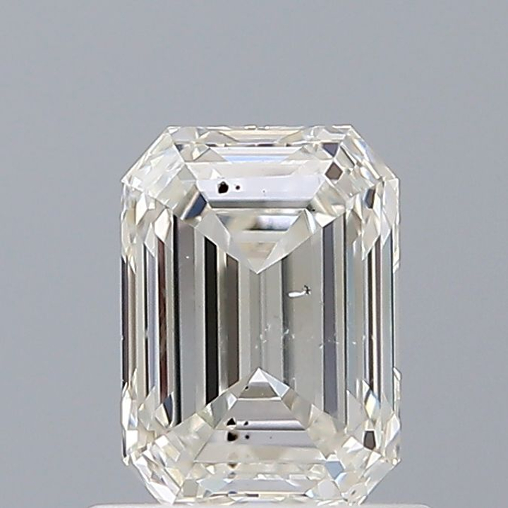 0.80 Carat Emerald Loose Diamond, J, SI2, Ideal, GIA Certified | Thumbnail