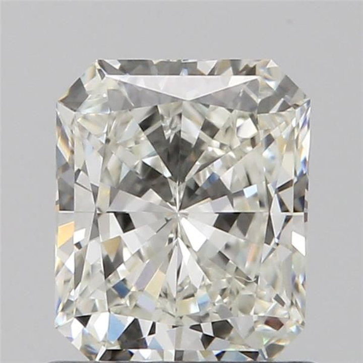 0.81 Carat Radiant Loose Diamond, I, IF, Excellent, GIA Certified