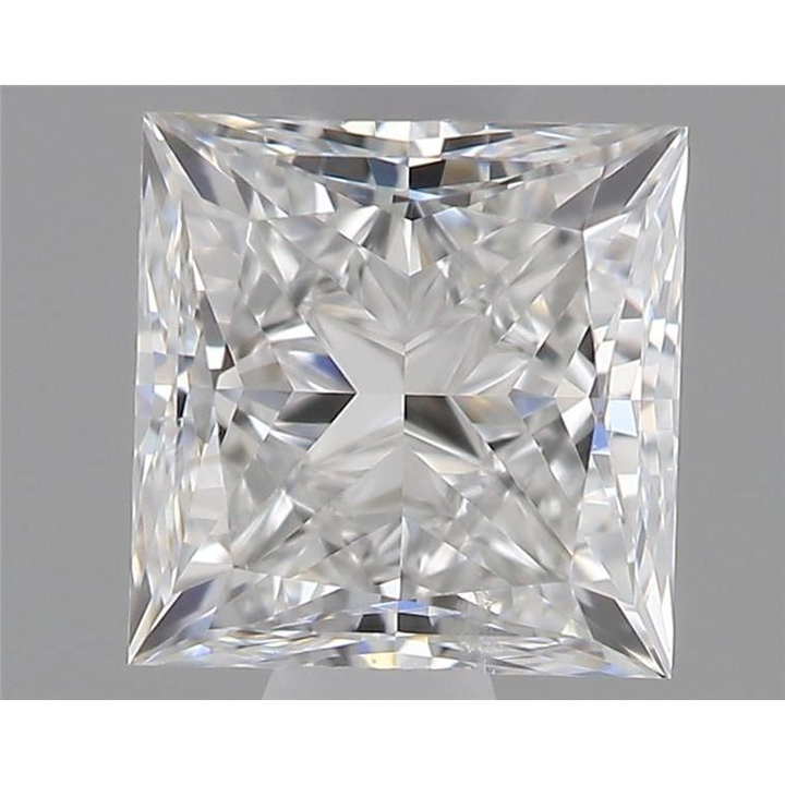 0.42 Carat Princess Loose Diamond, F, VS1, Super Ideal, GIA Certified | Thumbnail