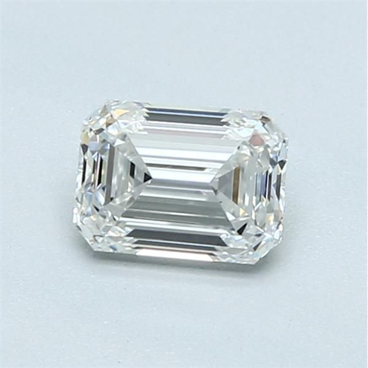 0.71 Carat Emerald Loose Diamond, F, VVS1, Ideal, GIA Certified | Thumbnail