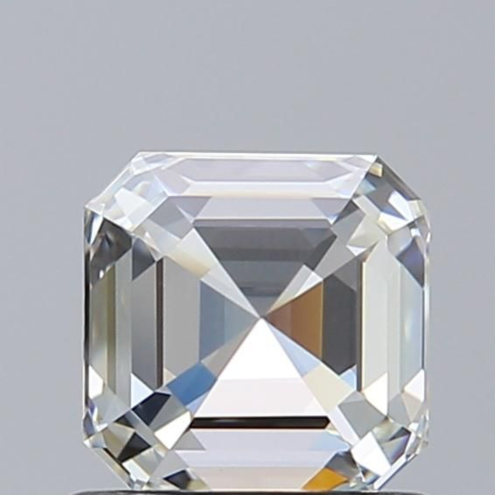 0.90 Carat Asscher Loose Diamond, H, VVS2, Ideal, GIA Certified
