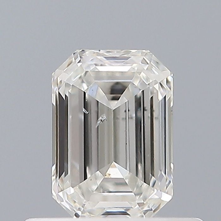 0.50 Carat Emerald Loose Diamond, G, SI2, Ideal, GIA Certified | Thumbnail