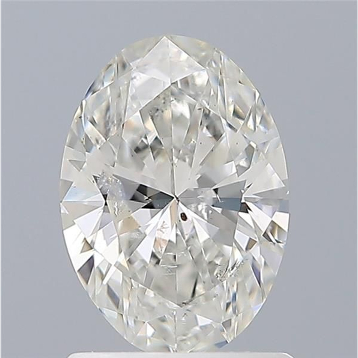 1.00 Carat Oval Loose Diamond, G, I1, Excellent, GIA Certified | Thumbnail