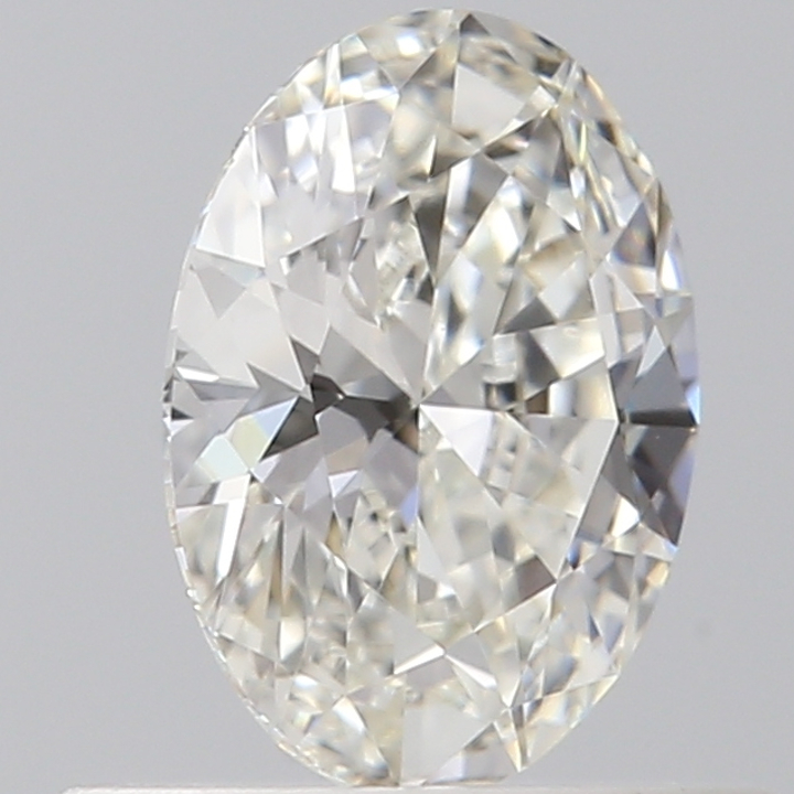 0.40 Carat Oval Loose Diamond, H, VS1, Super Ideal, GIA Certified