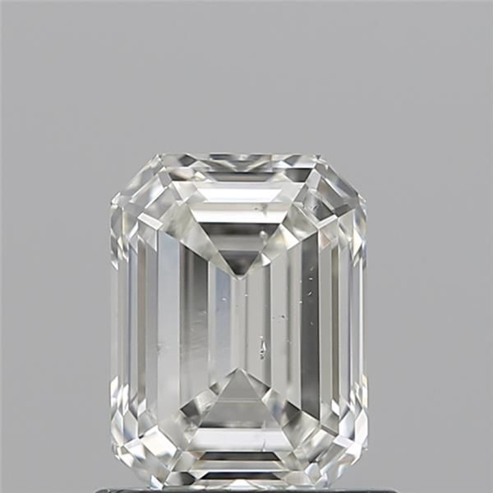 0.80 Carat Emerald Loose Diamond, H, SI1, Super Ideal, GIA Certified