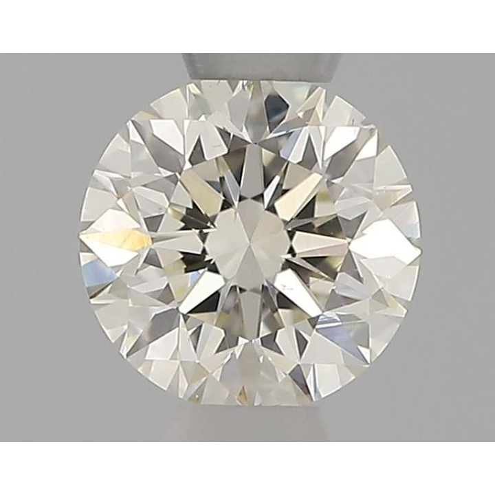 0.40 Carat Round Loose Diamond, K, VS2, Very Good, GIA Certified