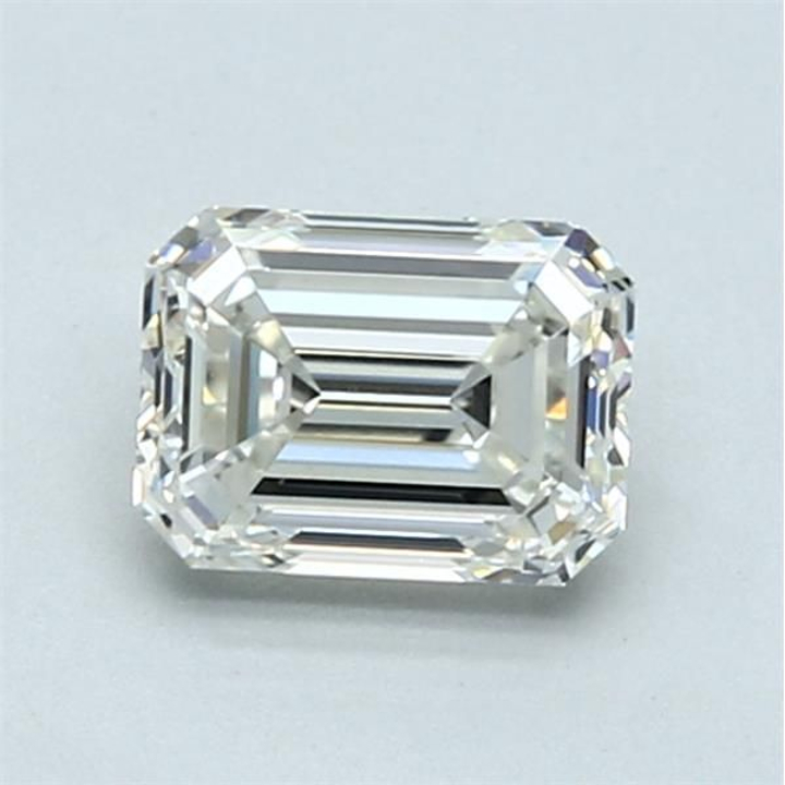 1.01 Carat Emerald Loose Diamond, J, VVS2, Ideal, GIA Certified | Thumbnail