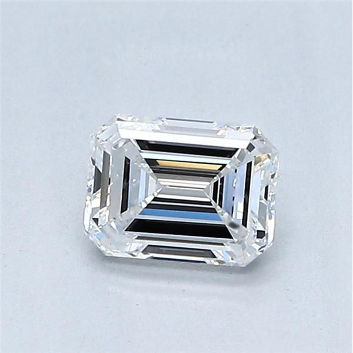0.70 Carat Emerald Loose Diamond, E, VVS2, Super Ideal, GIA Certified | Thumbnail