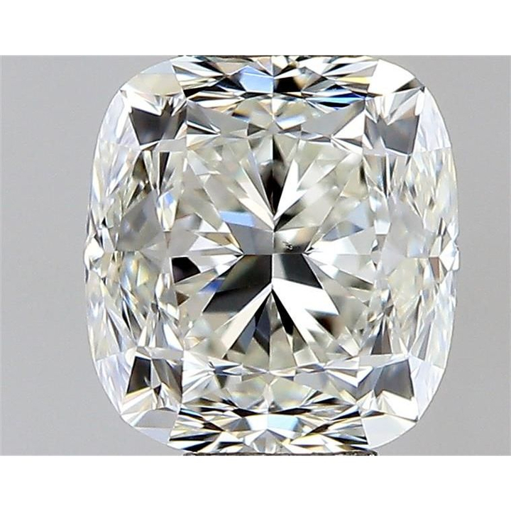 0.50 Carat Cushion Loose Diamond, J, VS2, Very Good, GIA Certified | Thumbnail