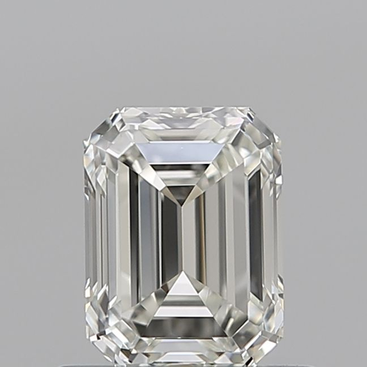 0.60 Carat Emerald Loose Diamond, J, VVS2, Super Ideal, GIA Certified | Thumbnail