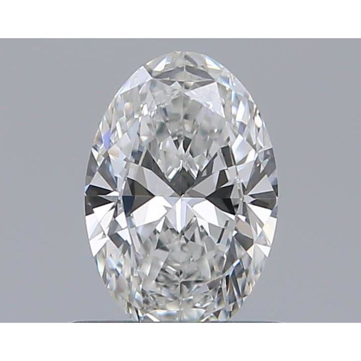 0.50 Carat Oval Loose Diamond, F, VVS2, Ideal, GIA Certified | Thumbnail