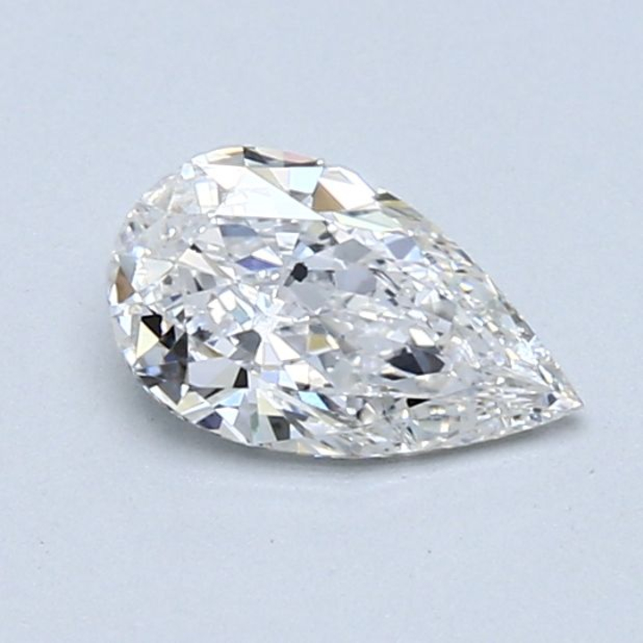 0.63 Carat Pear Loose Diamond, G, I1, Excellent, GIA Certified | Thumbnail
