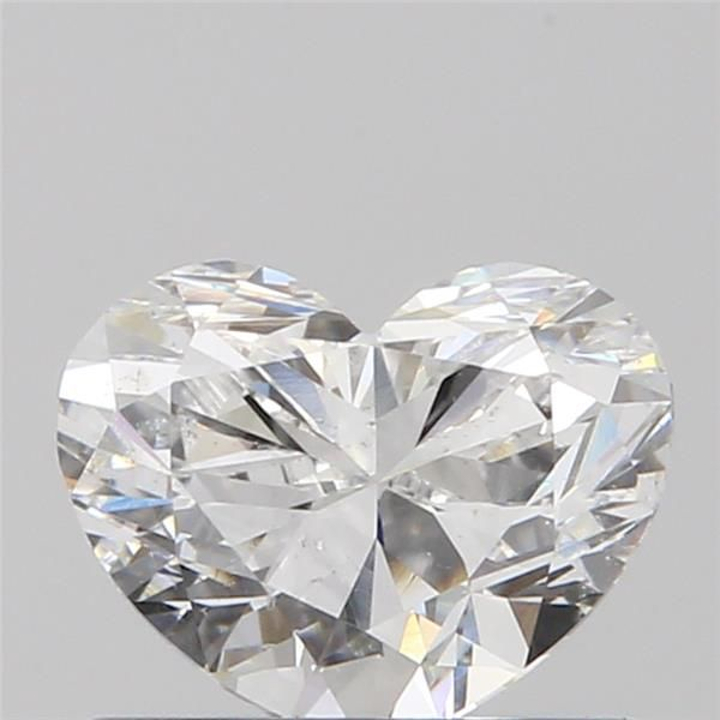 0.71 Carat Heart Loose Diamond, E, SI1, Ideal, GIA Certified | Thumbnail
