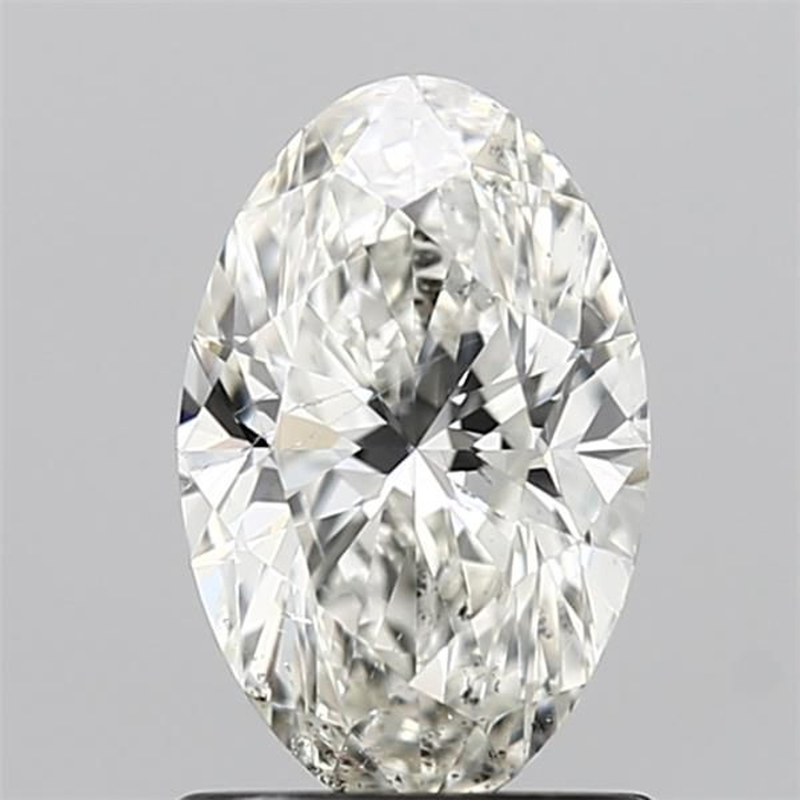 1.11 Carat Oval Loose Diamond, J, SI2, Ideal, GIA Certified