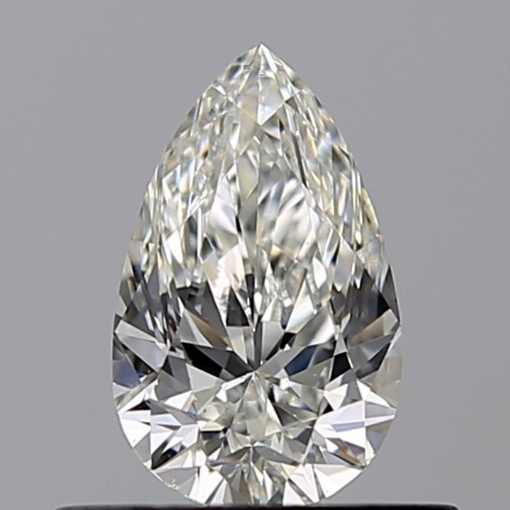 0.50 Carat Pear Loose Diamond, H, VS2, Super Ideal, GIA Certified | Thumbnail