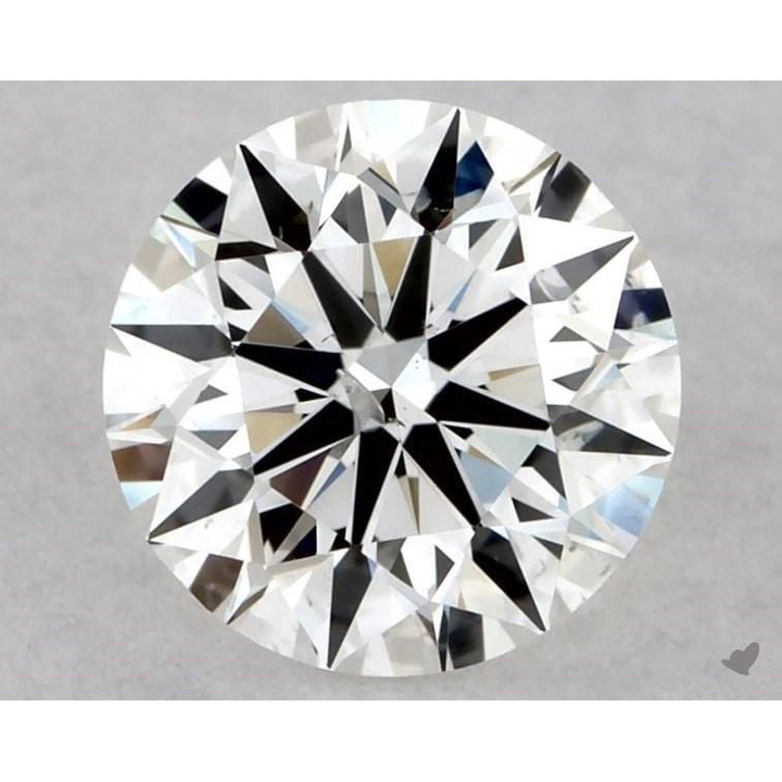 0.45 Carat Round Loose Diamond, F, SI2, Super Ideal, GIA Certified