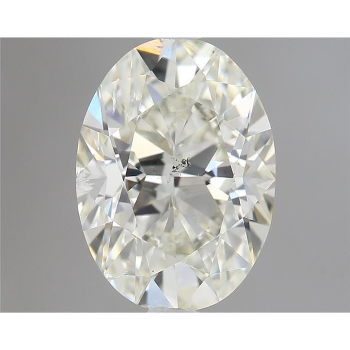 1.02 Carat Oval Loose Diamond, L, SI2, Super Ideal, GIA Certified