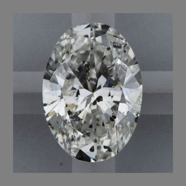 1.12 Carat Oval Loose Diamond, H, I2, Super Ideal, GIA Certified | Thumbnail