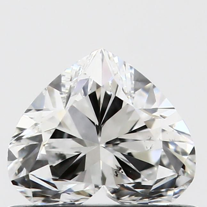 0.43 Carat Heart Loose Diamond, E, SI1, Super Ideal, GIA Certified | Thumbnail
