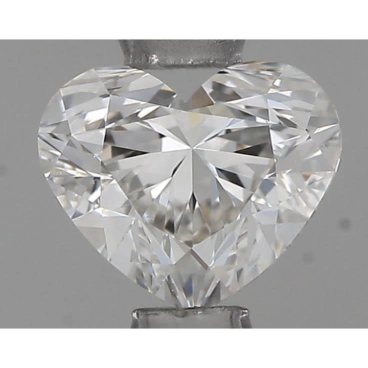 0.50 Carat Heart Loose Diamond, H, VVS1, Super Ideal, GIA Certified