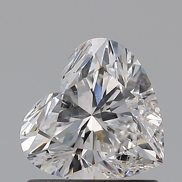 0.83 Carat Heart Loose Diamond, E, SI1, Super Ideal, GIA Certified | Thumbnail
