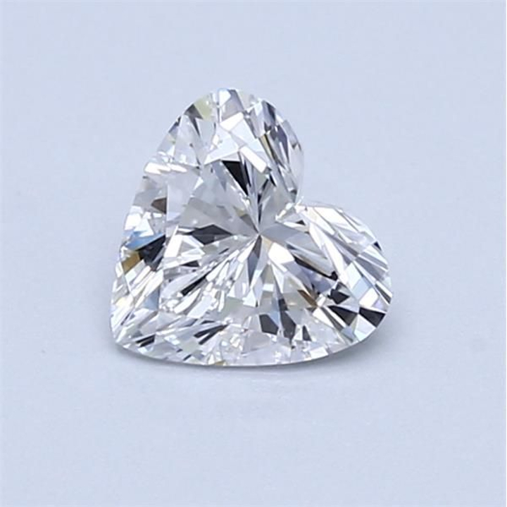 0.70 Carat Heart Loose Diamond, D, VVS2, Super Ideal, GIA Certified