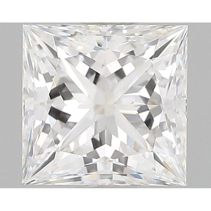 0.71 Carat Princess Loose Diamond, E, VVS2, Super Ideal, GIA Certified