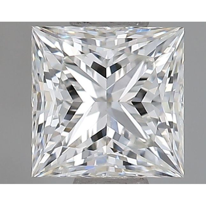 0.72 Carat Princess Loose Diamond, H, VS1, Ideal, GIA Certified | Thumbnail